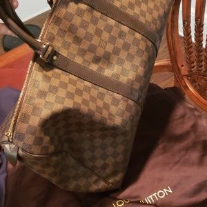 Louis Vuitton  Damier Ebene Keepall 50